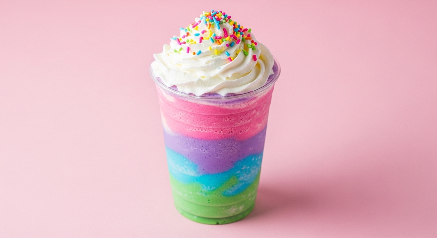 レインボーフラッペ